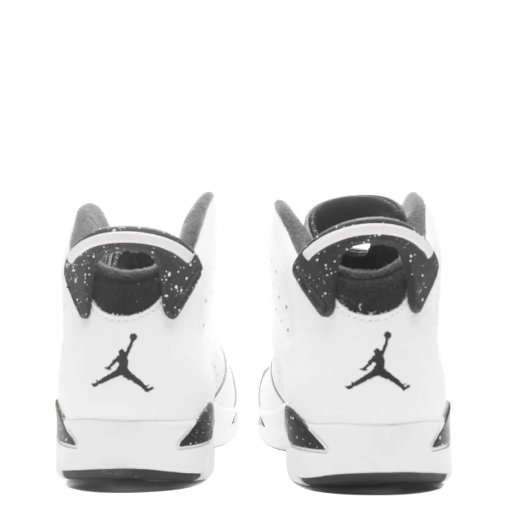 Air Jordan 6 Retro (PS) 'Reverse Oreo' - White/Black