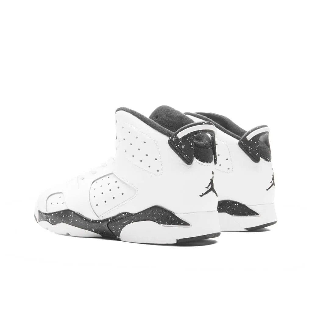 Air Jordan 6 Retro (PS) 'Reverse Oreo' - White/Black