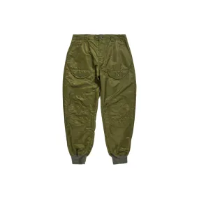 Airborne Pant (Olive Flight Satin Nylon)