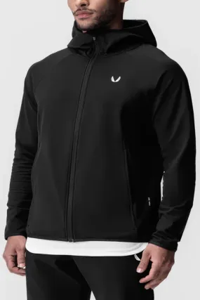 ASRV Performance Fleece Zip Hoodie - Black