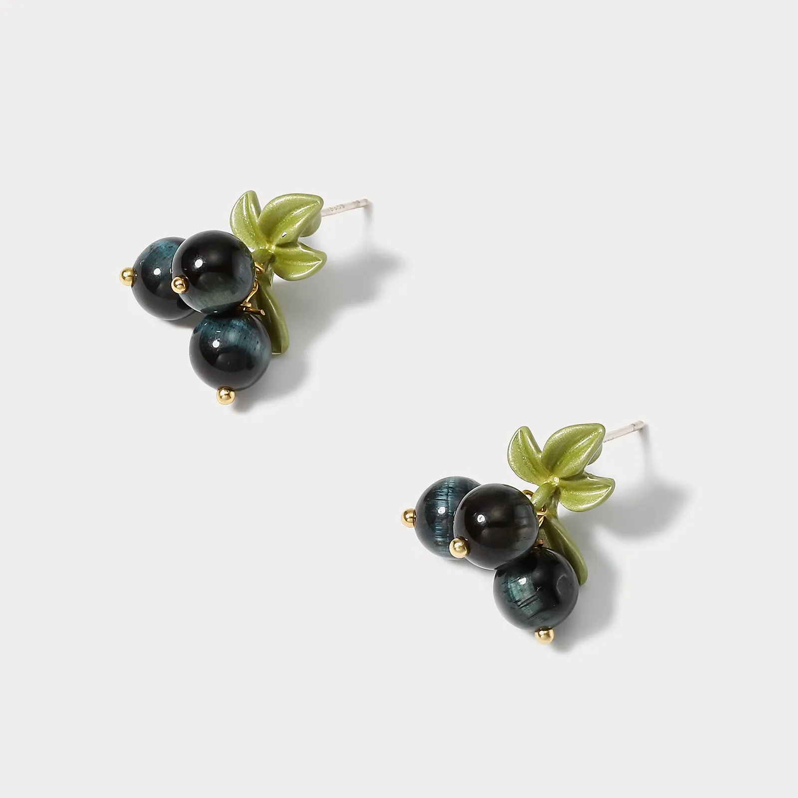 Black Currant Earrings