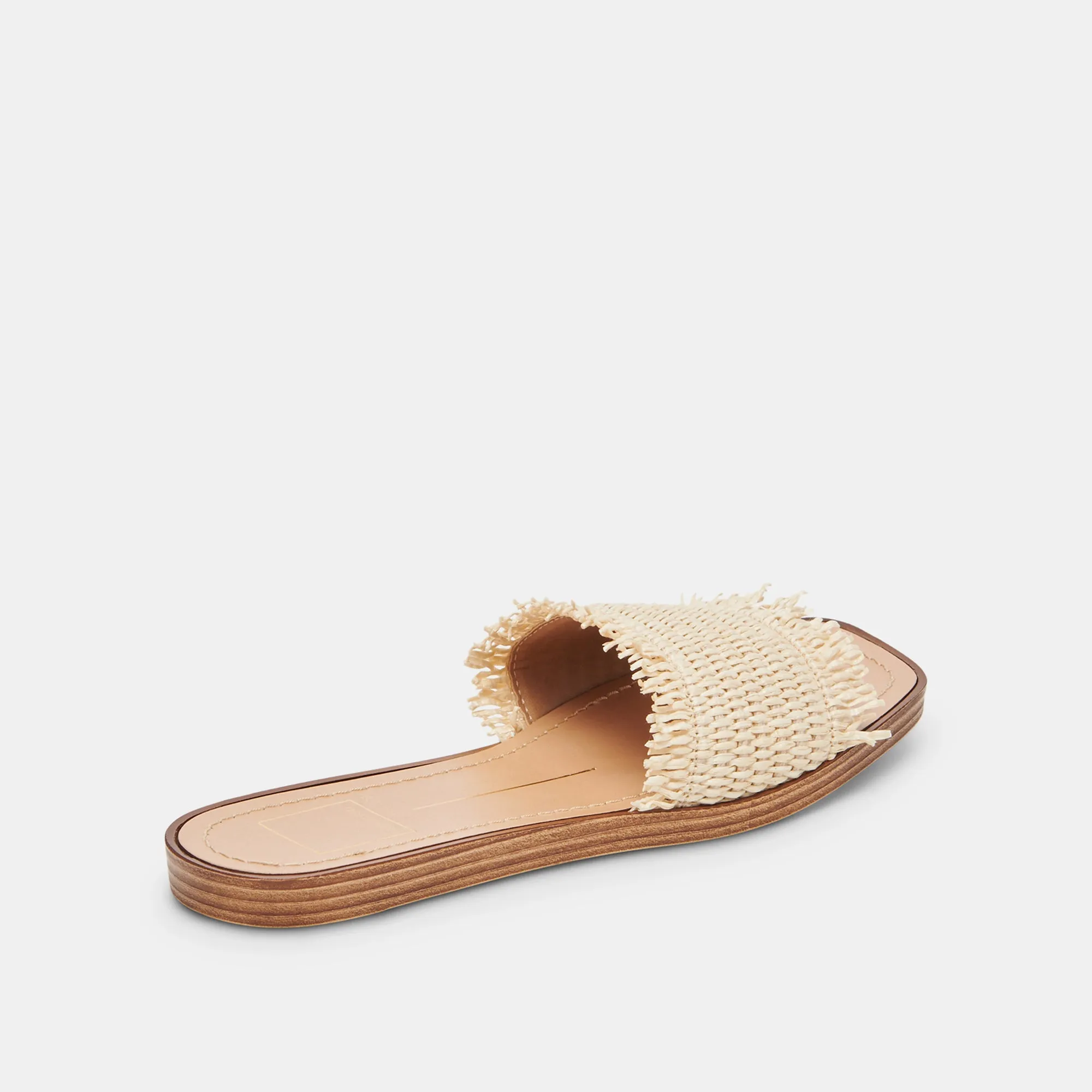 CANARY SANDALS LT NATURAL RAFFIA