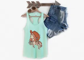 Cowgirl's Soul Racerback Tank