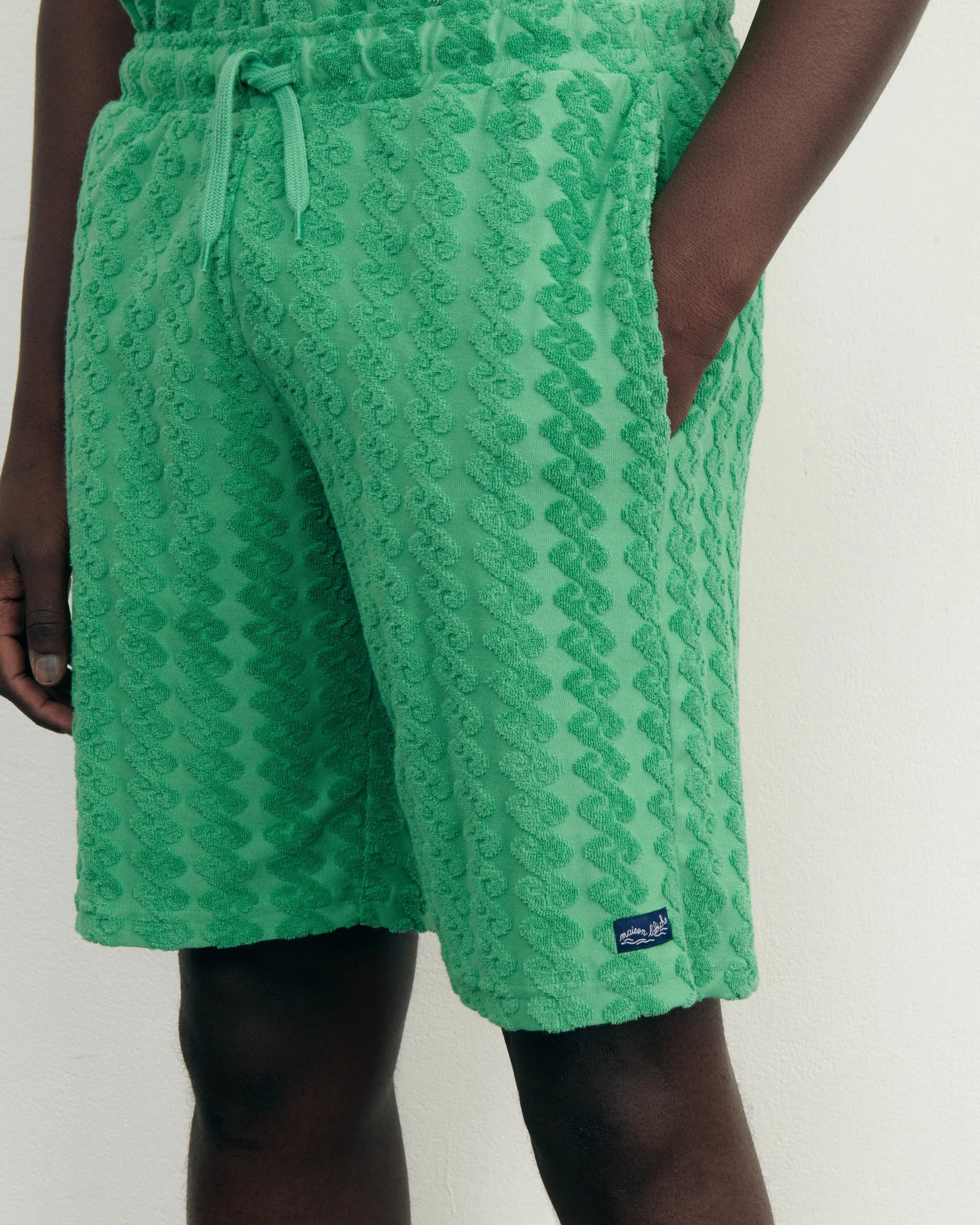 Duperré "jacquard terrycloth" shorts