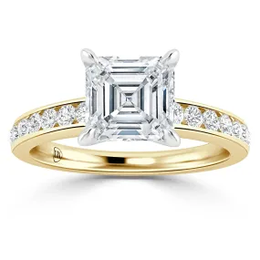 Eva - 18ct Yellow Gold - Asscher