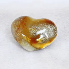 First Frost Healing Heart in Carnelian