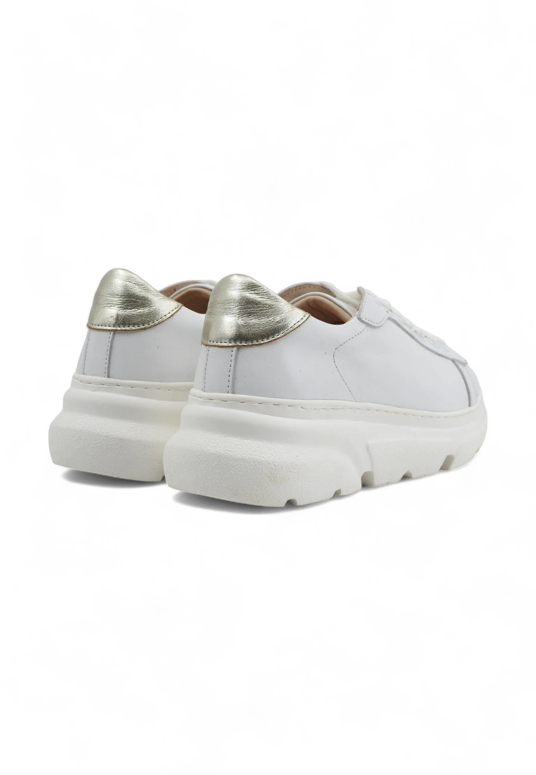 FRAU Soft Eva Sneaker Donna White Gold 53M099