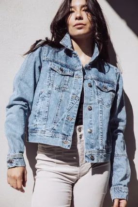 Free People Rumors Denim Jacket