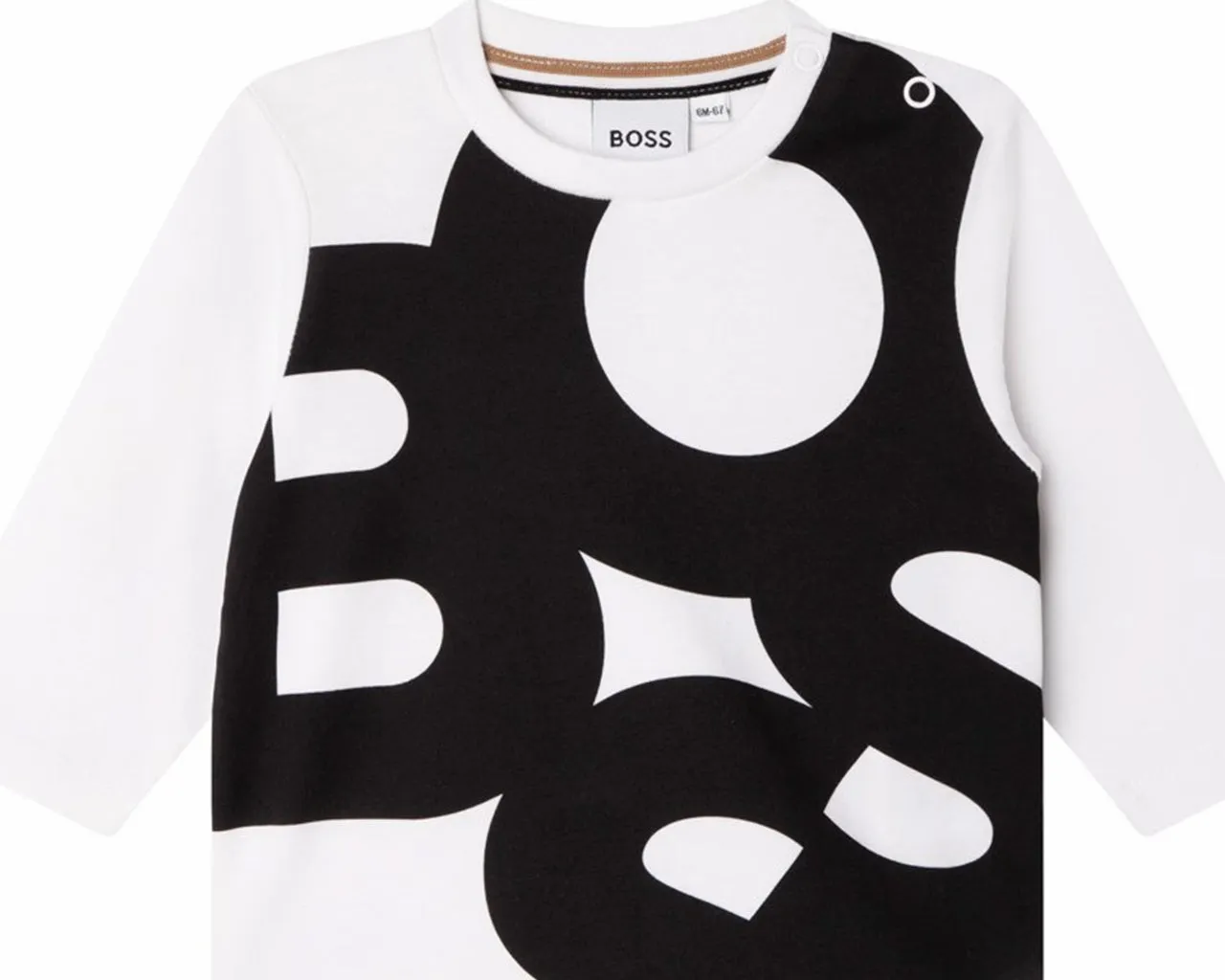 Hugo Boss Baby's J05953 Long Sleeve T-Shirt White