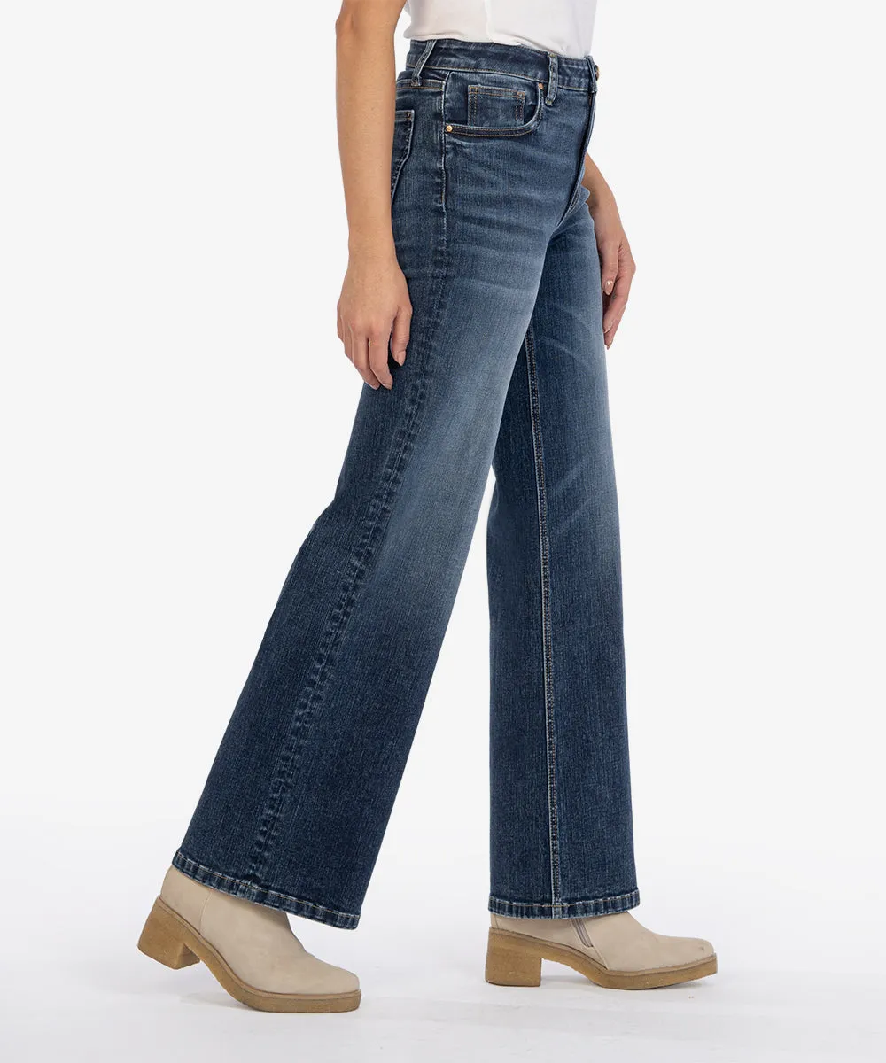 Kut High Rise Wide Leg Jean | Denim