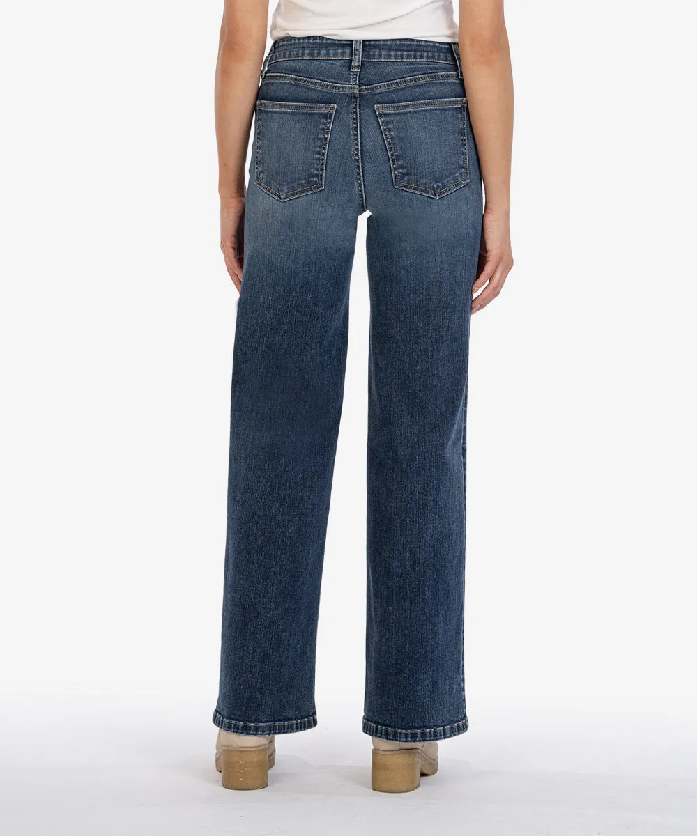 Kut High Rise Wide Leg Jean | Denim