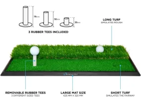 Me And My Golf Dual-Turf Golf Hitting Mat