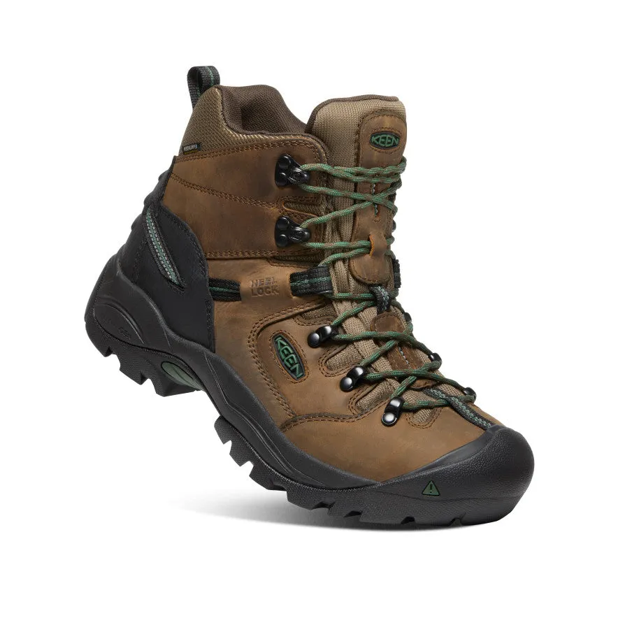 Men's Pittsburgh Energy 6 Waterproof Boot (Soft Toe)  |  Cascade Brown/Greener Pastures