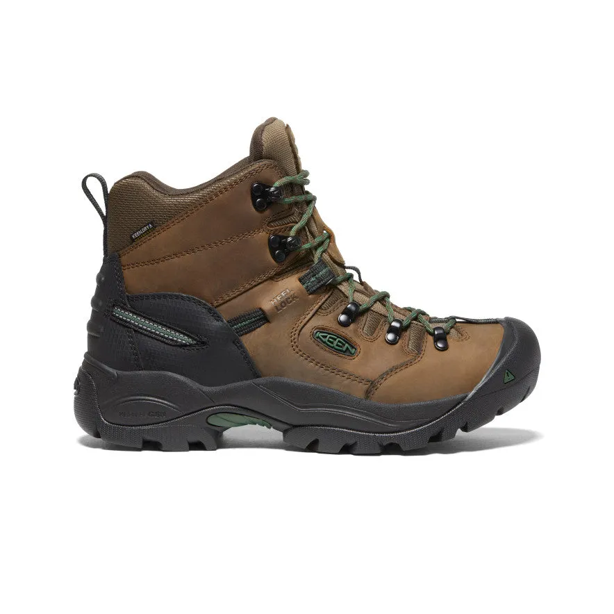 Men's Pittsburgh Energy 6 Waterproof Boot (Soft Toe)  |  Cascade Brown/Greener Pastures