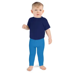 Move Freely: Boys' Solid Color Workout Leggings - Azul