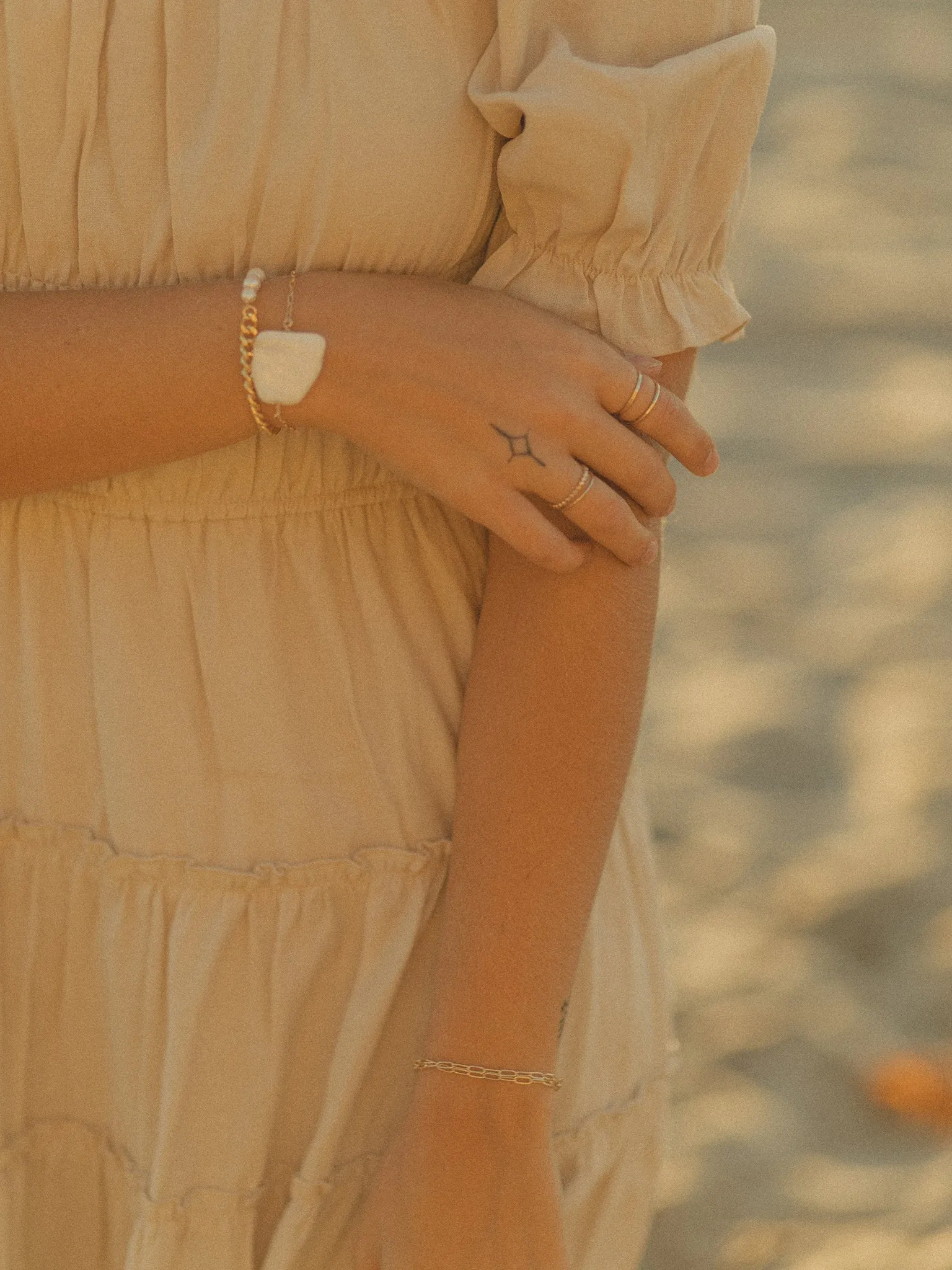 Pearly Chain Bracelet