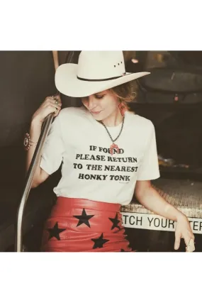 Return to Honky Tonk Tee