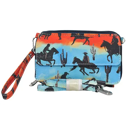 Ride Into The Sunset NGIL Canvas All in One Wallet