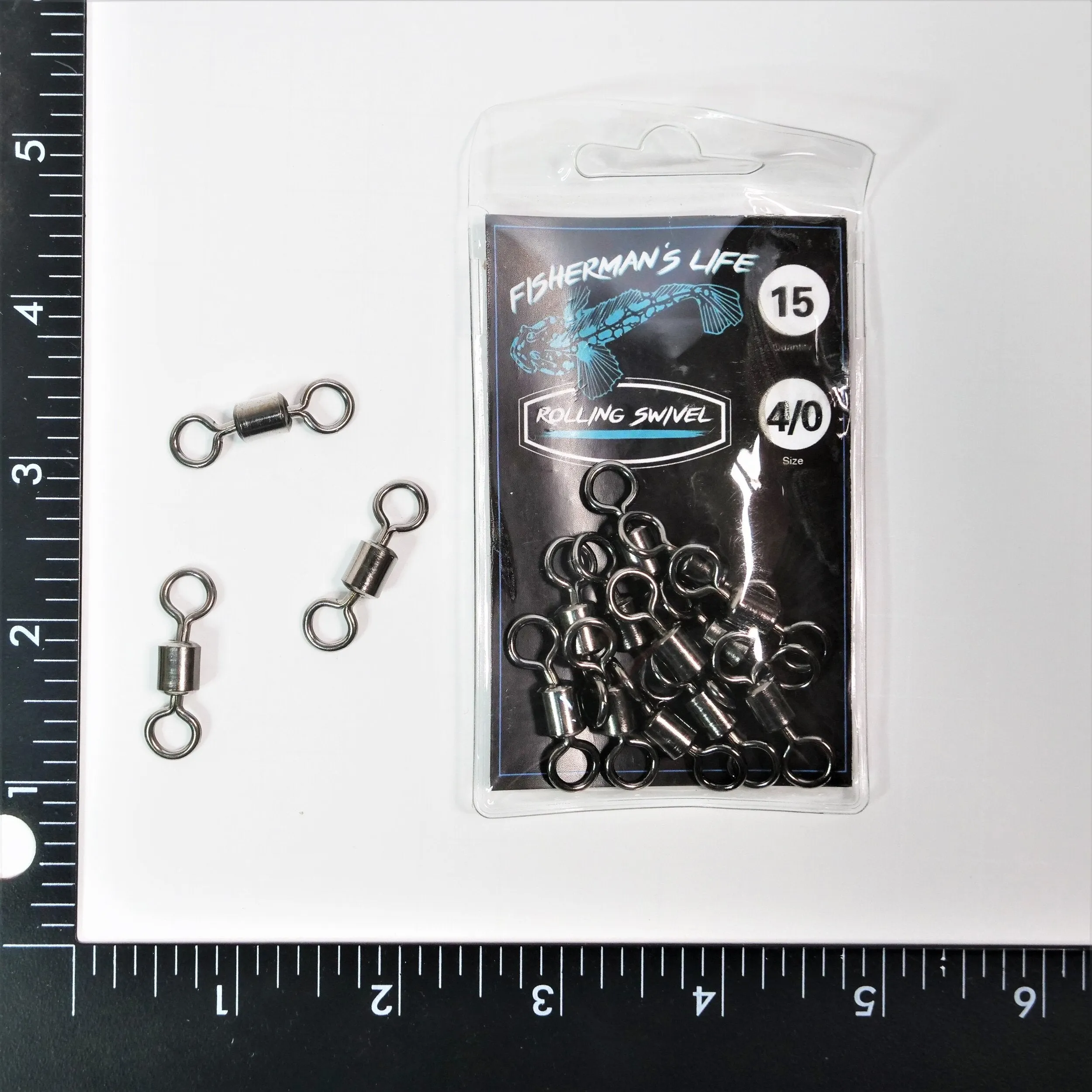 Rolling Swivels (6 Sizes) Fisherman's Life®