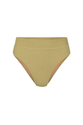 Signature High Waisted Brief - Avocado