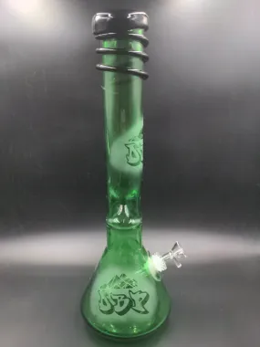 Soft Glass Water Pipe - Single Color Tone (17)