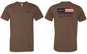 SPRO T-SHIRT SP USA BROWN