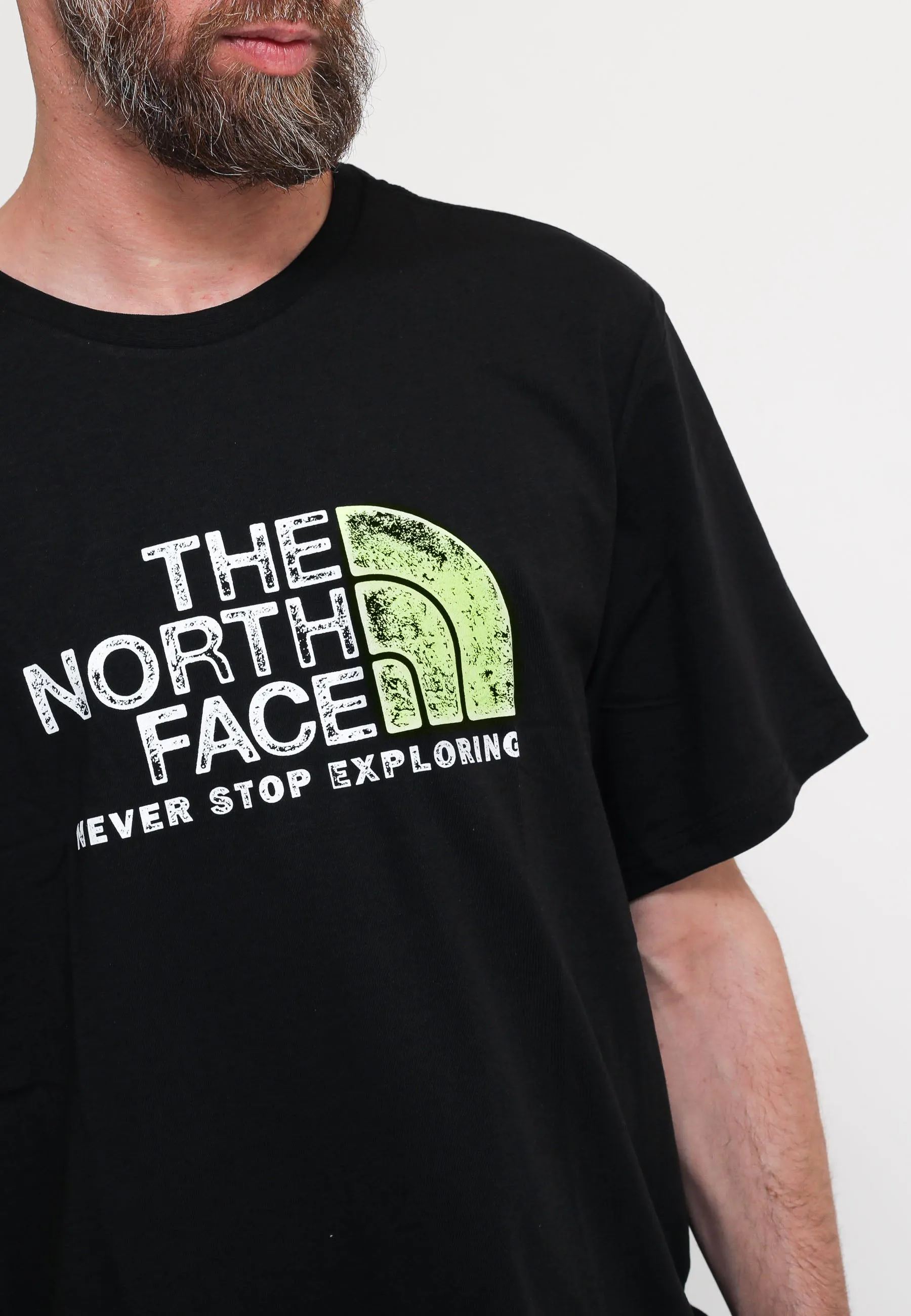 Tee Tnf Black - Led Yellow