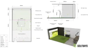 Virtual CAD Consultancy - Golf Simulator Design